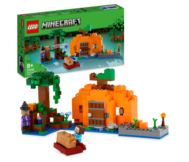 LEGO Minecraft 21248 Dyniowa farma - 1159387 - zdjęcie 2